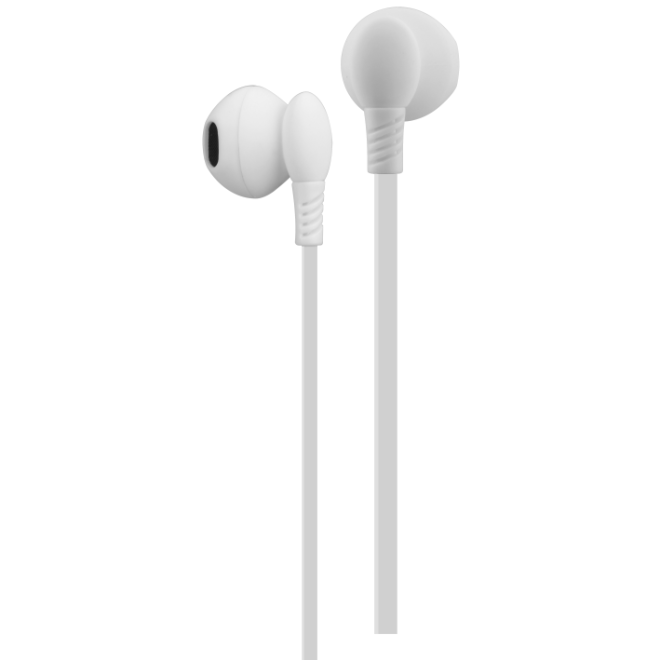 Puro Icon Earphones - Handsfree Ακουστικά Type-C - White