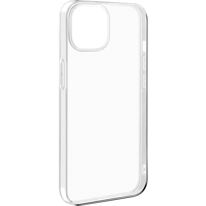 Puro Ultra Slim 0.3 Nude - Θήκη Σιλικόνης Apple iPhone 14 / 13 από Ανακυκλώσιμο Υλικό - Transparent