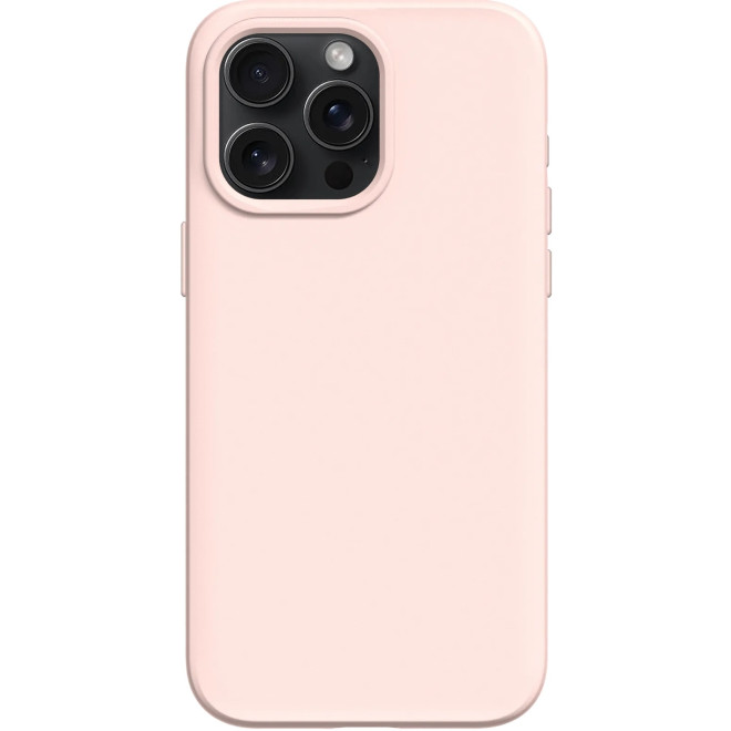Θήκη iPhone 15 Pro Max RhinoShield SolidSuit Σκληρή Ανθεκτική με MagSafe Blush Pink