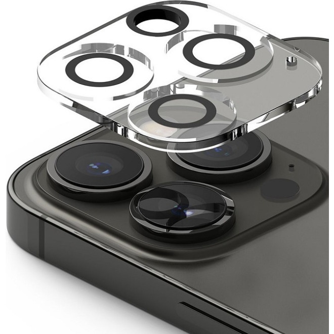 Ringke Camera Protector - Αντιχαρακτικό Γυαλί για Φακό Κάμερας Apple iPhone 13 Pro / 13 Pro Max - 2 Τεμάχια - Clear