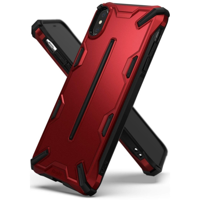 Ringke Dual X Θήκη iPhone X / XS - Iron Red