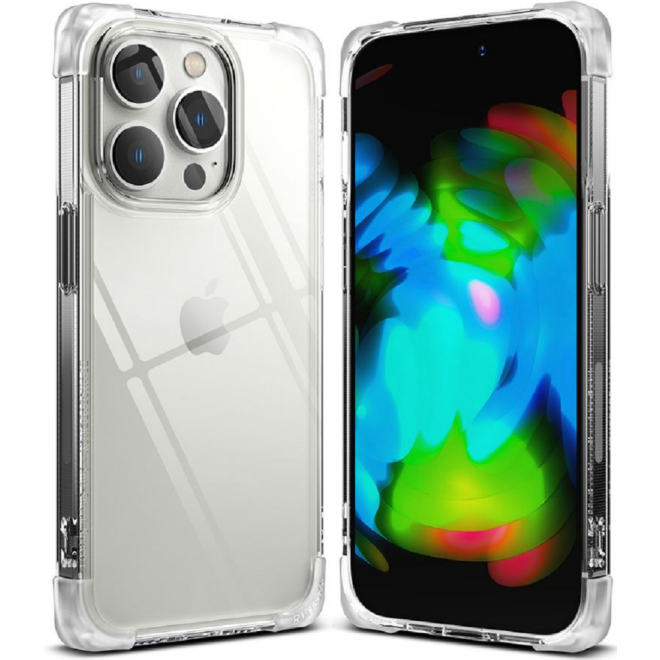 Ringke Fusion Bumper - Ανθεκτική Σκληρή Θήκη με Matte TPU Bumper - Apple iPhone 14 Pro - Clear