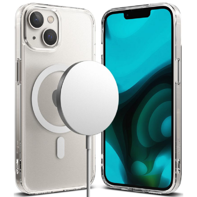 Ringke Fusion Magnetic Θήκη MagSafe Apple iPhone 15 Plus / 14 Plus - Matte Clear