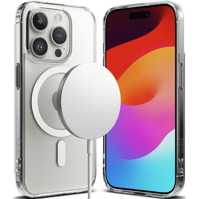 Ringke Fusion Magnetic Θήκη MagSafe Apple iPhone 15 Pro - Matte Clear