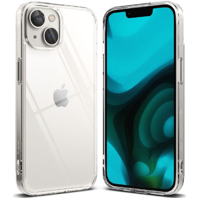 Ringke Fusion Σκληρή Θήκη με TPU Bumper - Apple iPhone 14 - Clear