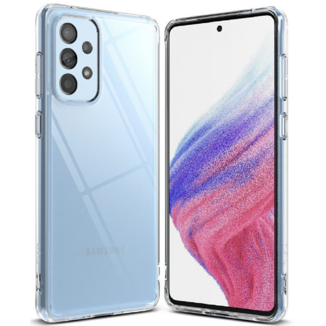 Ringke Fusion Σκληρή Θήκη με TPU Bumper - Samsung Galaxy A53 5G - Clear