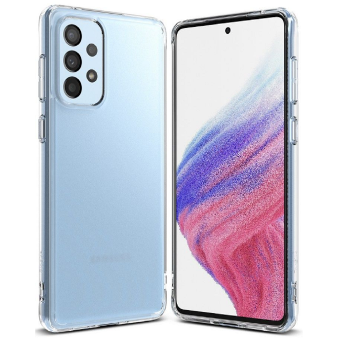 Ringke Fusion Σκληρή Θήκη με TPU Bumper - Samsung Galaxy A53 5G - Matte Clear