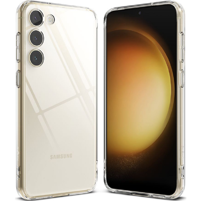 Ringke Fusion Σκληρή Θήκη με TPU Bumper - Samsung Galaxy S23 Plus - Clear