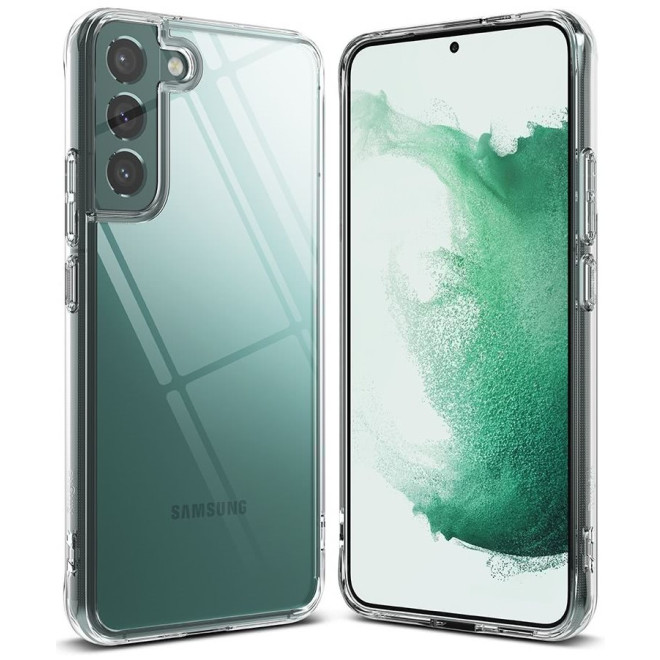 Ringke Fusion Σκληρή Θήκη με TPU Bumper - Samsung Galaxy S22 Plus 5G - Clear