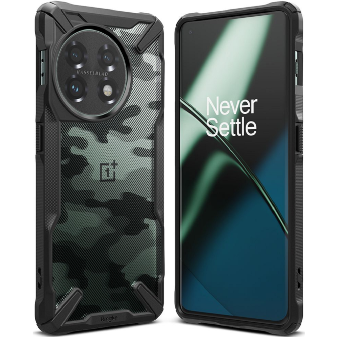 Ringke Fusion X Θήκη - OnePlus 11 - Camo Black
