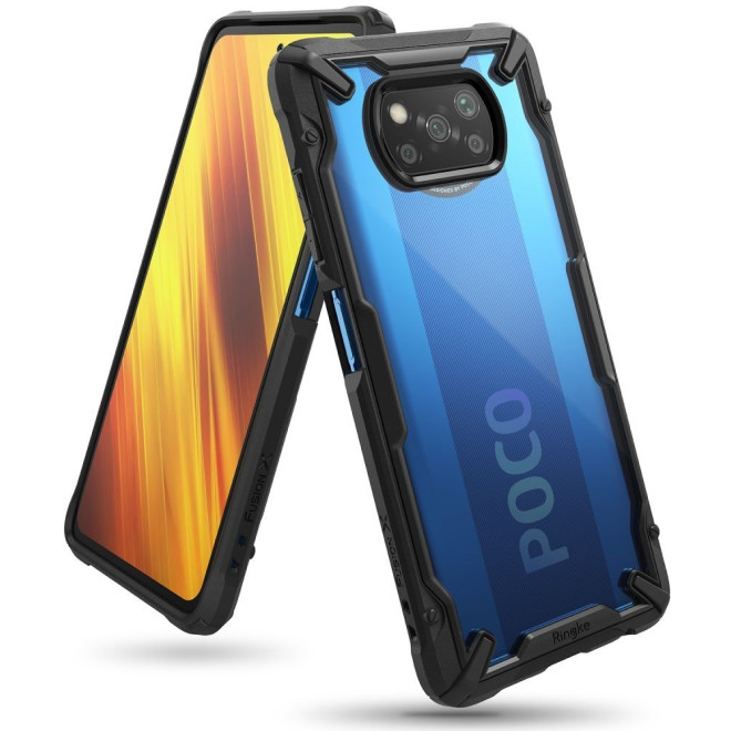 Ringke Fusion-X Θήκη Xiaomi Poco X3 Pro / X3 NFC - Black