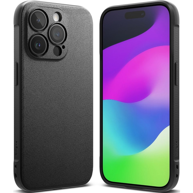 Ringke Onyx Θήκη Σιλικόνης - Apple iPhone 15 Pro Max - Black