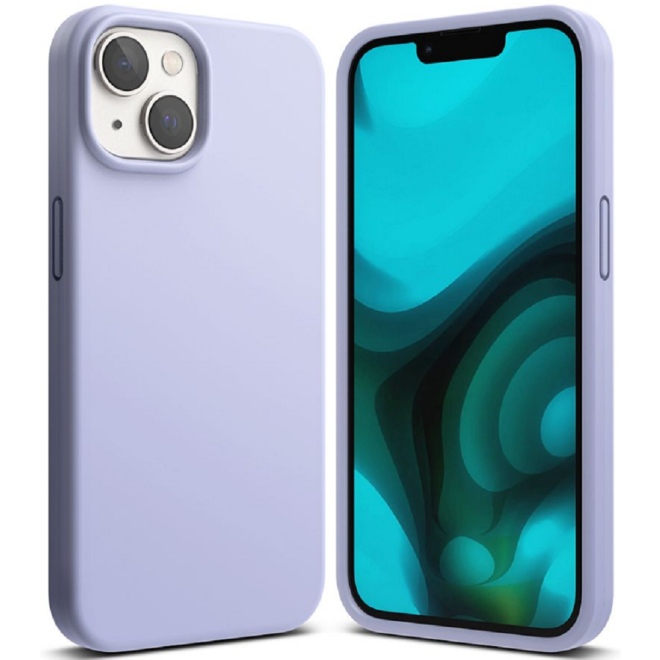 Ringke Silicone - Ανθεκτική Θήκη Σιλικόνης - Apple iPhone 15 Plus / 14 Plus - Lavender