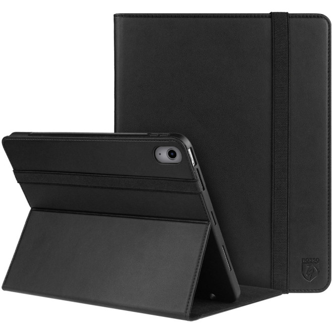Rosso Element PU Θήκη Apple iPad (A16) 11th Gen. 2025 11" / 10th Gen. 2022 10.9" με Υποδοχή Apple Pencil Black