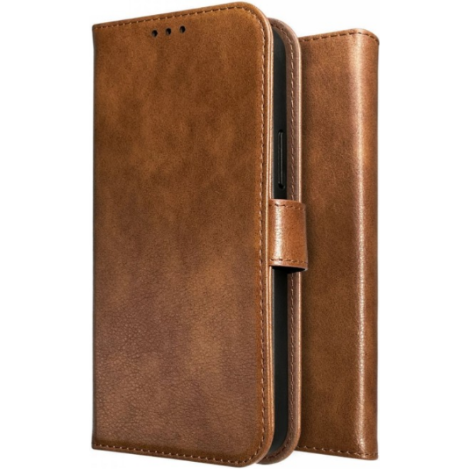 Rosso Element PU Θήκη Πορτοφόλι Apple iPhone SE 2022 / 2020 / 8 / 7 - Brown