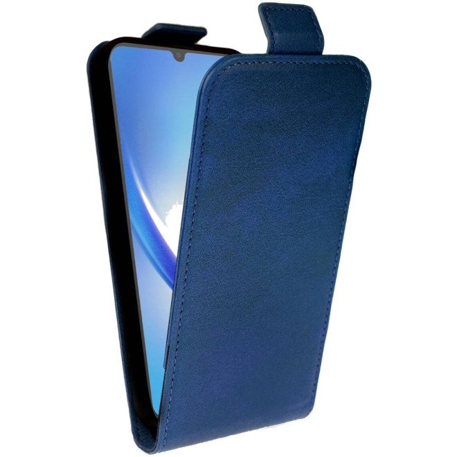 Rosso Element Vertical Flip Case - Flip Θήκη Πορτοφόλι Samsung Galaxy A34 - Blue
