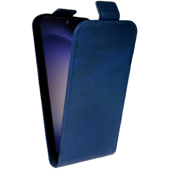 Rosso Element Vertical Flip Case - Flip Θήκη Πορτοφόλι Samsung Galaxy S23 - Blue