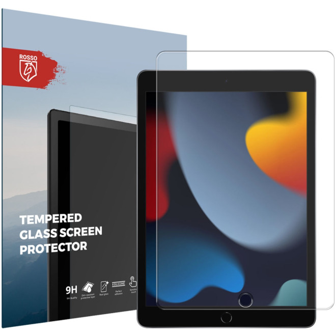 Rosso Tempered Glass - Αντιχαρακτικό Προστατευτικό Γυαλί Οθόνης Apple iPad 10.2" 2021 / 2020 / 2019 - Clear
