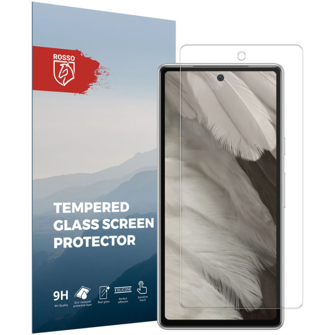 Rosso Tempered Glass - Αντιχαρακτικό Προστατευτικό Γυαλί Οθόνης Google Pixel 7a - Clear