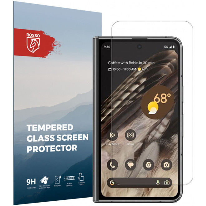 Rosso Tempered Glass - Αντιχαρακτικό Προστατευτικό Γυαλί Οθόνης Google Pixel Fold - Clear