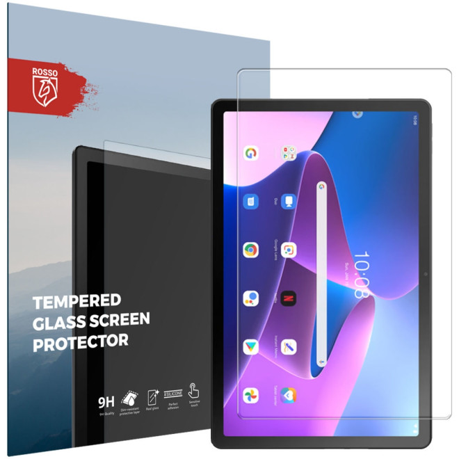 Rosso Tempered Glass - Αντιχαρακτικό Προστατευτικό Γυαλί Οθόνης Lenovo Tab M10 Plus 3rd Gen 10.6" - Clear