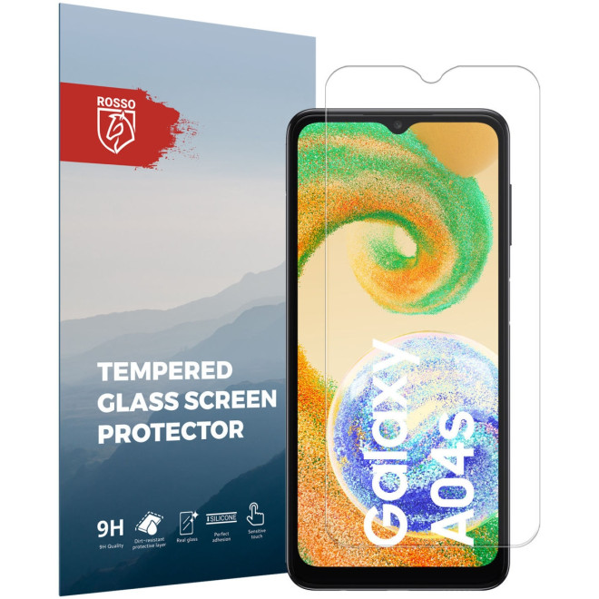 Rosso Tempered Glass - Αντιχαρακτικό Προστατευτικό Γυαλί Οθόνης Samsung Galaxy A04s - Clear