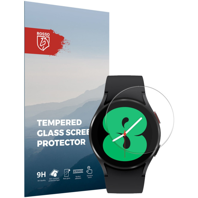 Rosso Tempered Glass - Αντιχαρακτικό Προστατευτικό Γυαλί Οθόνης Samsung Galaxy Watch 4 40mm - Clear