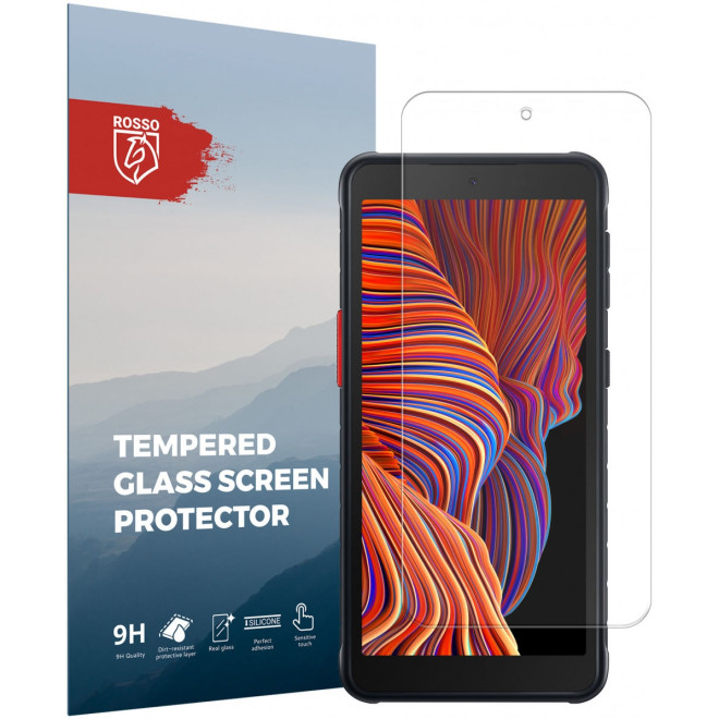 Rosso Tempered Glass - Αντιχαρακτικό Προστατευτικό Γυαλί Οθόνης Samsung Galaxy Xcover 5 - Clear