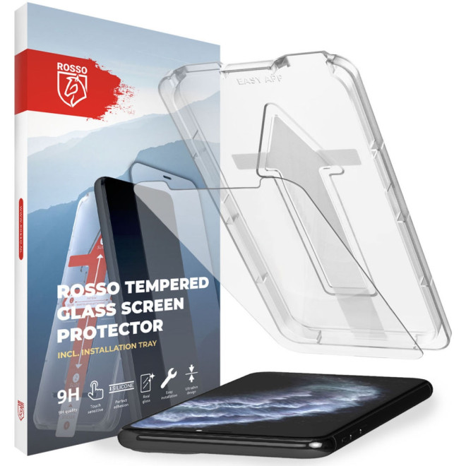 Rosso Tempered Glass - Αντιχαρακτικό Προστατευτικό Γυαλί Οθόνης Apple iPhone 11 Pro Max