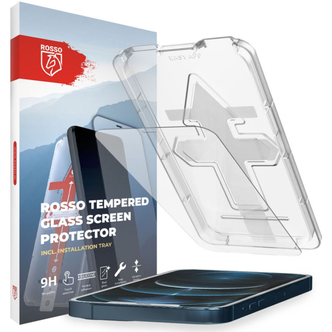Rosso Tempered Glass - Αντιχαρακτικό Προστατευτικό Γυαλί Οθόνης Apple iPhone 12 Pro Max