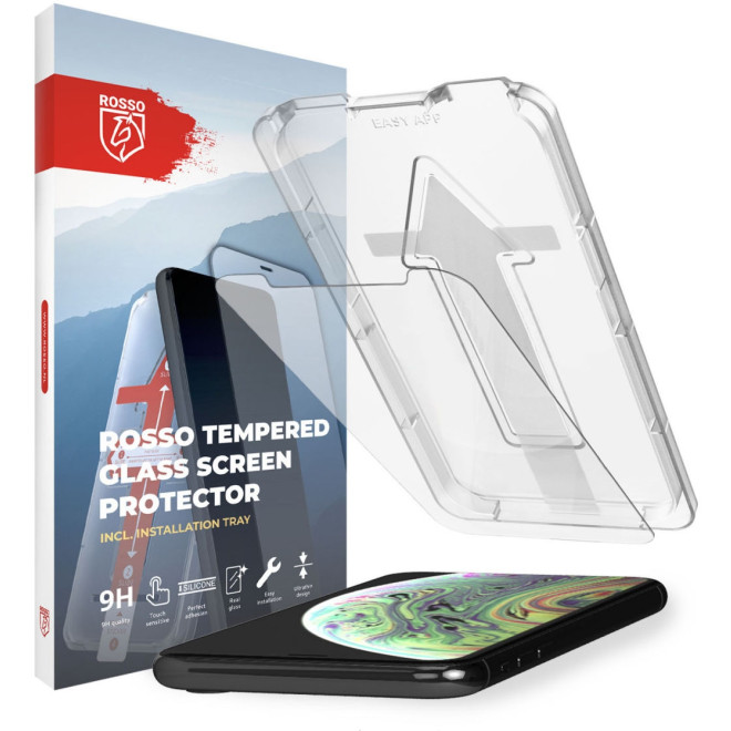 Rosso Tempered Glass - Αντιχαρακτικό Προστατευτικό Γυαλί Οθόνης Apple iPhone XS Max
