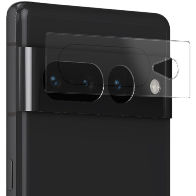 Rosso Tempered Glass Camera Lens Protector - Αντιχαρακτικό Προστατευτικό Γυαλί για Φακό Κάμερας Google Pixel 7 Pro - Transparent