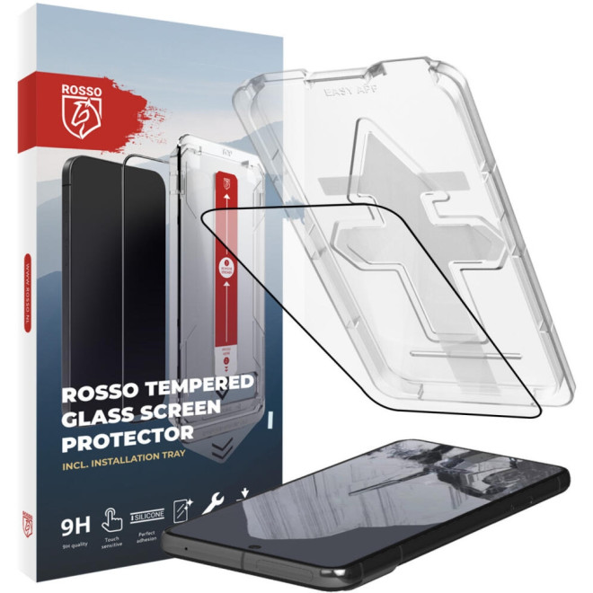 Rosso Tempered Glass - FullFace Αντιχαρακτικό Προστατευτικό Γυαλί Οθόνης - Google Pixel 8 Pro