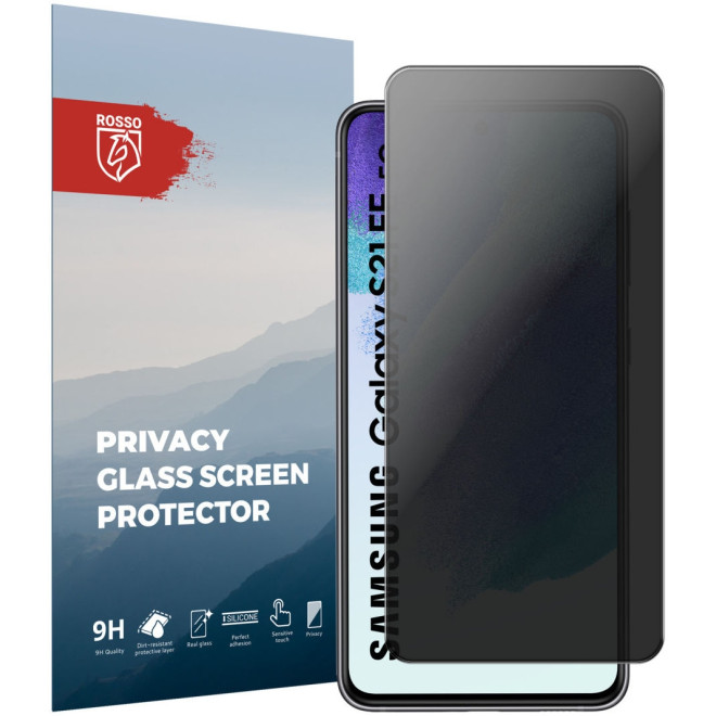 Rosso Tempered Glass Privacy - Αντιχαρακτικό Γυαλί Προστασίας Απορρήτου Οθόνης Samsung Galaxy S21 FE 5G