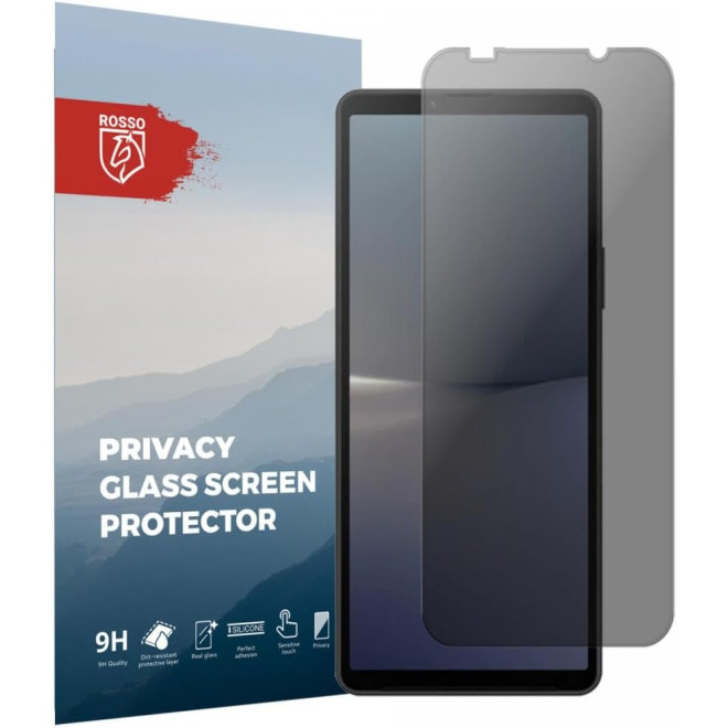 Rosso Tempered Glass Privacy - Αντιχαρακτικό Γυαλί Προστασίας Απορρήτου Οθόνης Sony Xperia 10 V
