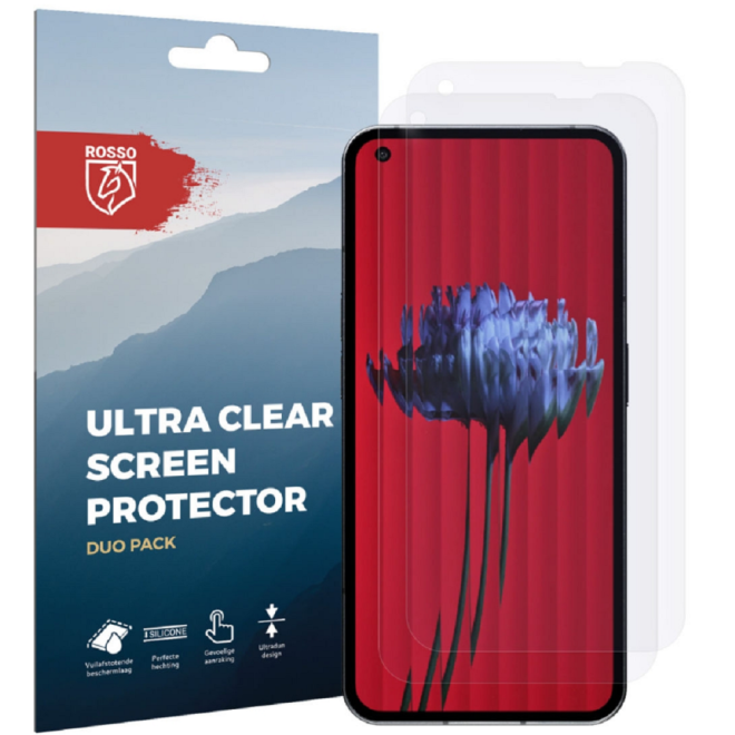 Rosso Ultra Clear Screen Protector - Μεμβράνη Προστασίας Οθόνης - Nothing Phone 1 - 2 Τεμάχια