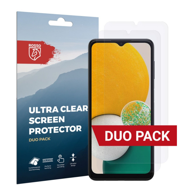 Rosso Ultra Clear Screen Protector - Μεμβράνη Προστασίας Οθόνης - Samsung Galaxy A13 5G - 2 Τεμάχια