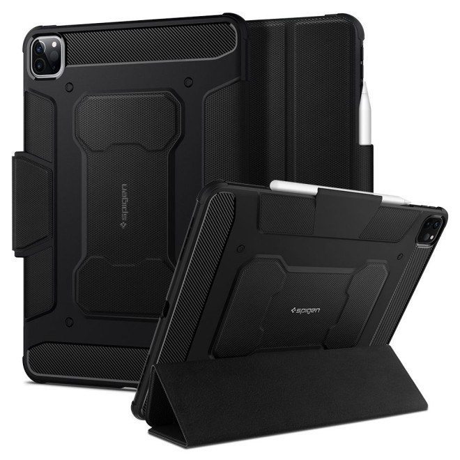 Spigen Θήκη Rugged Armor Pro iPad Pro 11" 2022 / 2021 / 2020 / 2018 - Black