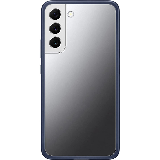 Samsung Frame Cover - Σετ Θήκη με 2 x Tempered Glass Πλάτης - Samsung Galaxy S22 Plus 5G - Navy
