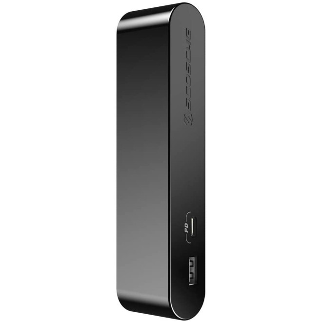 Scosche Φορτιστής Endcap με Θύρες Type-C & USB-A για την Βάση Φόρτισης BaseLynx - Black - 2 Έτη Εγγύηση 