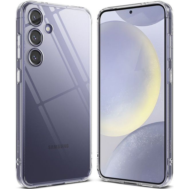 Σκληρή Θήκη με TPU Bumper - Samsung Galaxy S24 - Ringke Fusion - Clear