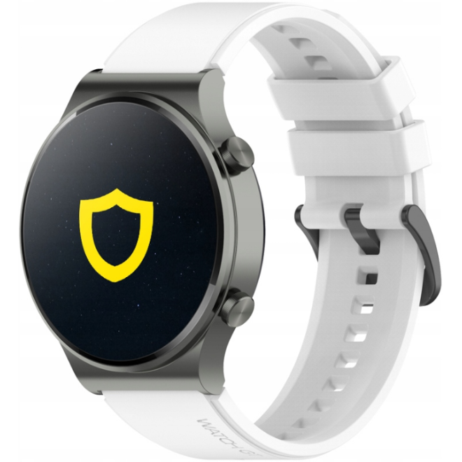 Spacecase Easy Band - Universal Λουράκι Σιλικόνης για Smartwatches (22mm) - White