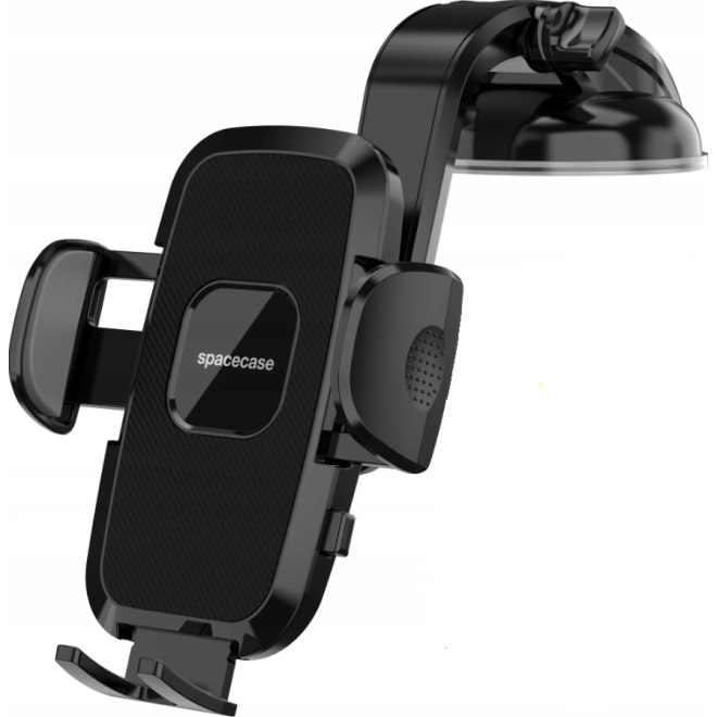 Spacecase SC18 Dashboard Car Mount - Universal Βάση Κινητών 4.7" - 7" με Βεντούζα για Ταμπλό Αυτοκινήτου - Black