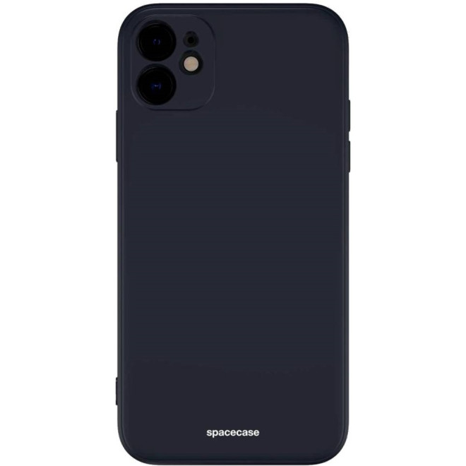 Spacecase Silicone Case - Θήκη Σιλικόνης Apple iPhone 11 - Black 