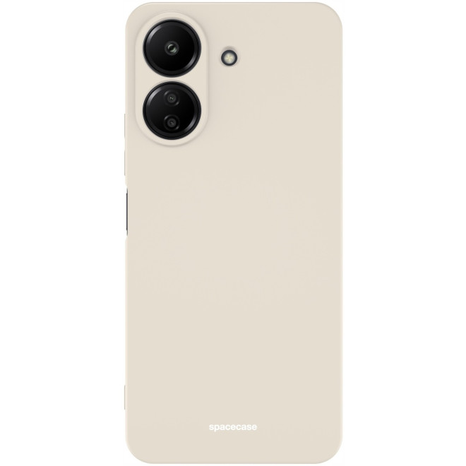 Spacecase Silicone Case - Θήκη Σιλικόνης Xiaomi Redmi 13C 4G / Poco C65 - Bone