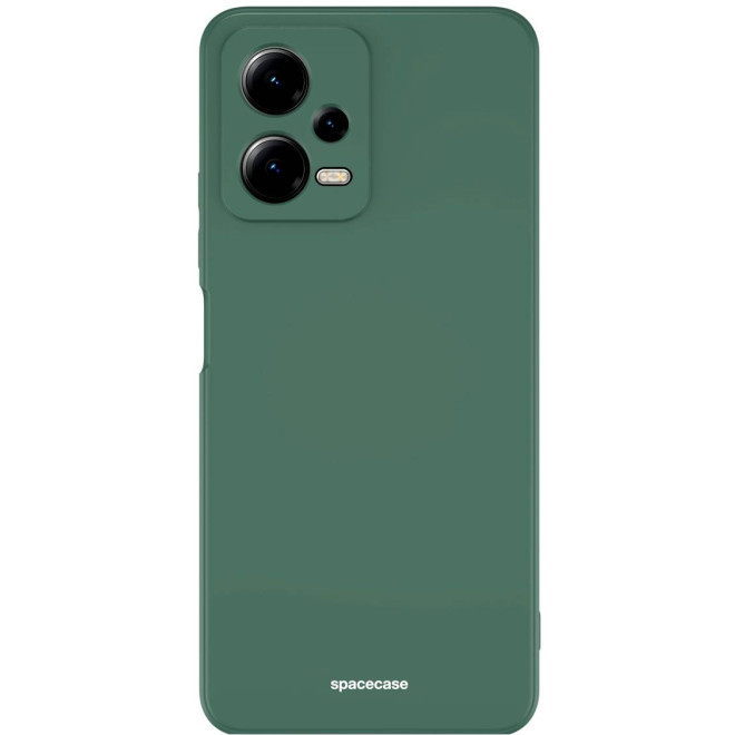Spacecase Silicone Case - Θήκη Σιλικόνης Xiaomi Redmi Note 12 5G / Poco X5 - Dark Green
