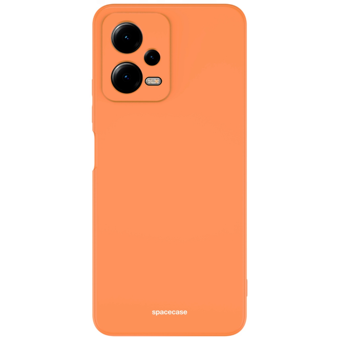 Spacecase Silicone Case - Θήκη Σιλικόνης Xiaomi Redmi Note 12 5G / Poco X5 - Orange