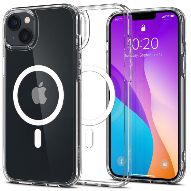 Spigen Crystal Hybrid MagFit - MagSafe Θήκη Apple iPhone 14 Plus - White