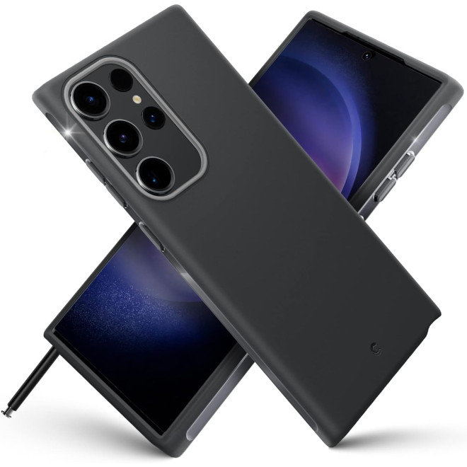 Spigen Cyrill UltraColor - Θήκη Σιλικόνης με Λουράκι Χειρός - Samsung Galaxy S23 Ultra - Dusk