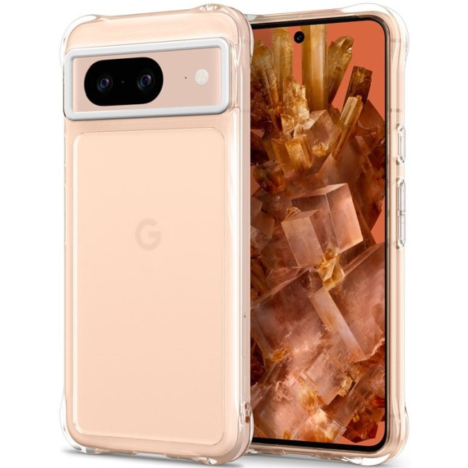 Spigen Cyrill UltraSheer - Ημιδιάφανη Θήκη Σιλικόνης με Λουράκι Χειρός - Google Pixel 8 - Matte Clear